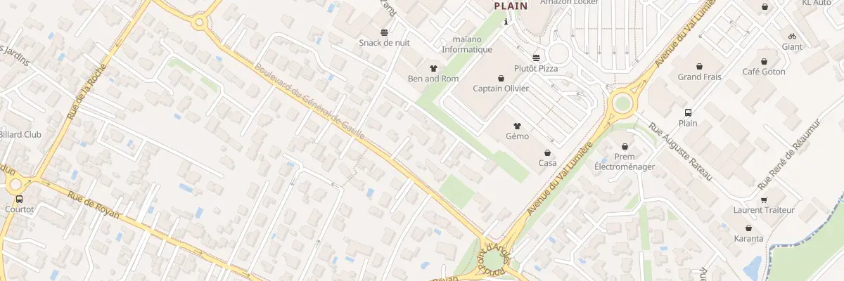 Plan du 62T Bd Gen de Gaulle à Vaux-sur-Mer