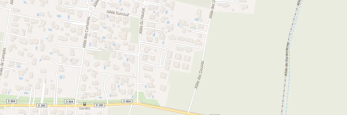 Plan du 163B All de Haurat à Gujan-Mestras