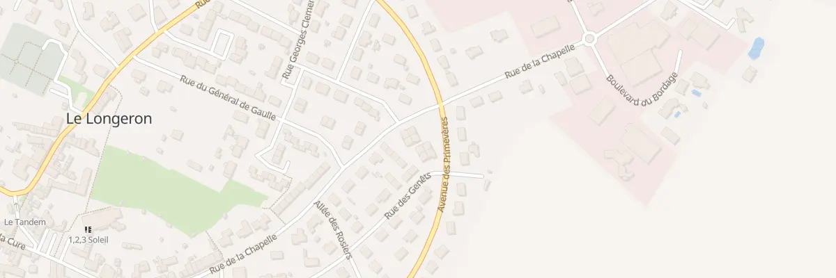 Plan du 30 Rue de la Chapelle (Longeron) à Sèvremoine