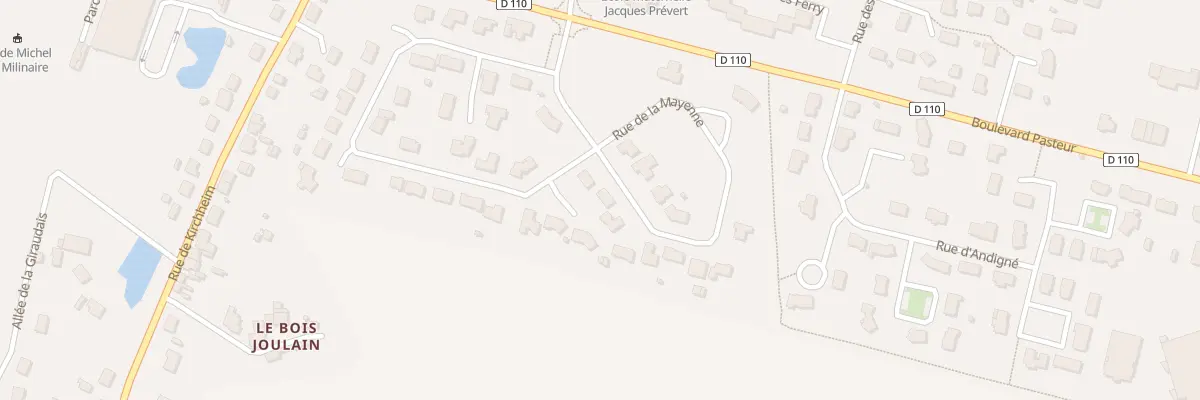 Plan du 4 Rue de la Mayenne à Renazé