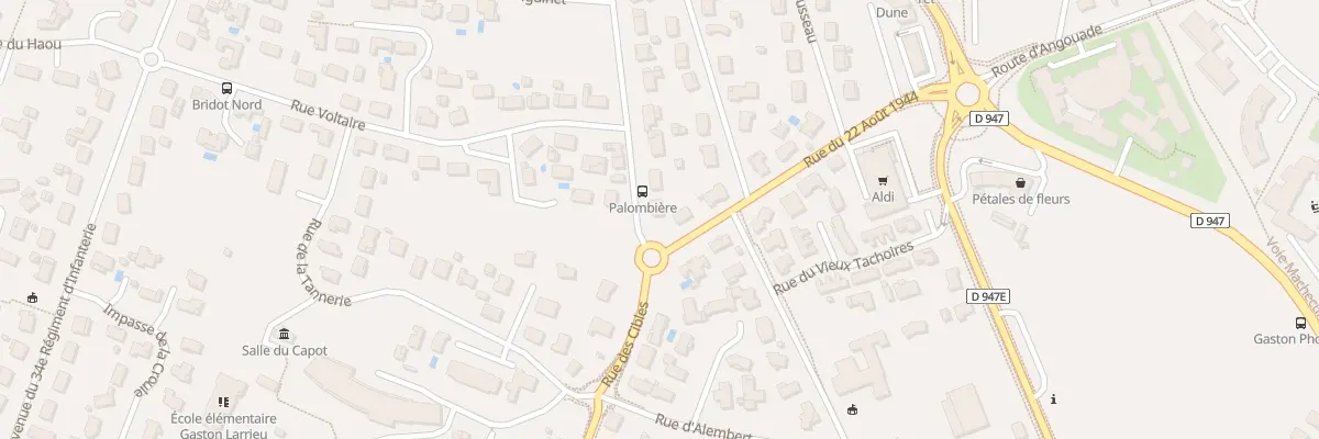 Plan du 476 Rue des Cibles à Saint-Paul-lès-Dax