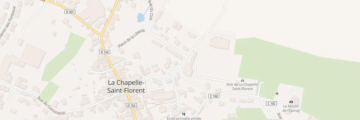 Plan du 1 Rue du Clos (Chap St Florent à Mauges-sur-Loire