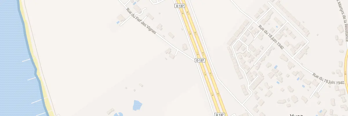 Plan du 1 Rue du Fief des Vignes à Yves