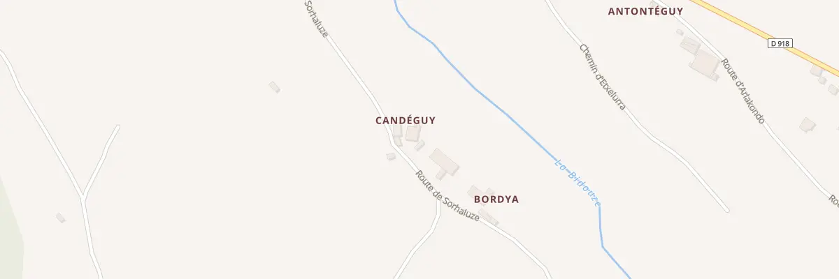 Plan du 5081 Sorhaluce à Saint-Just-Ibarre