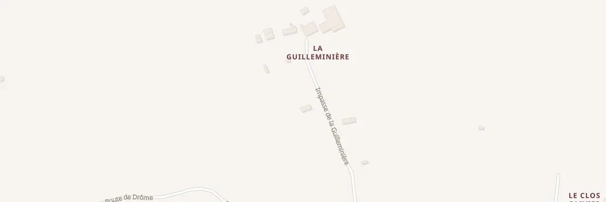 Plan du 1 Imp de la Guilleminière à Saint-Vigor-des-Monts