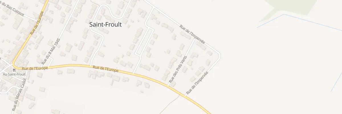 Plan du 7 Rue des Prés Verts à Saint-Froult