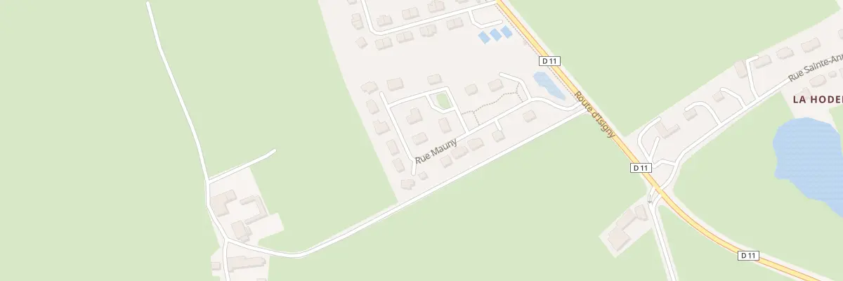 Plan du 12 Rue Mauny à Lison