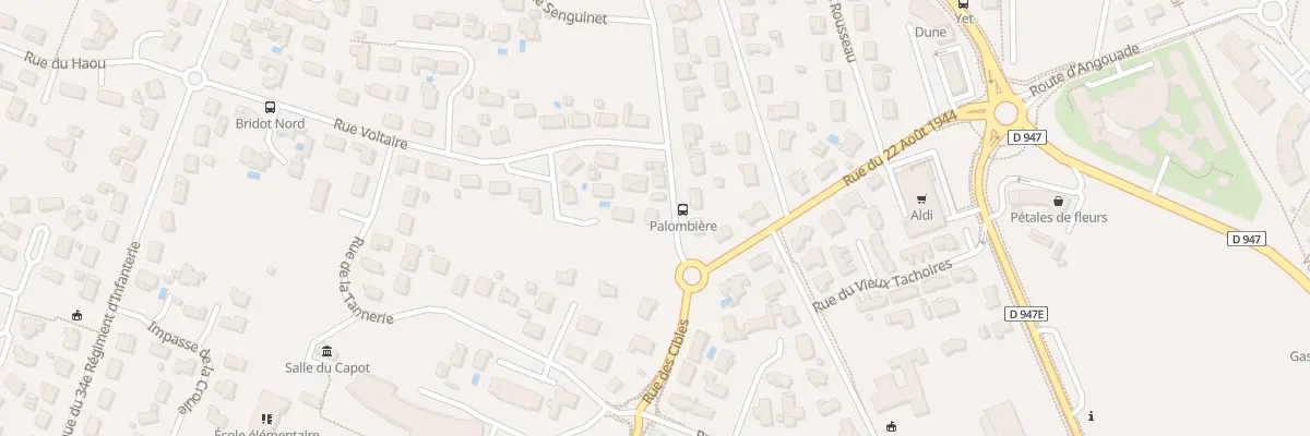 Plan du 491 Rue des Cibles à Saint-Paul-lès-Dax