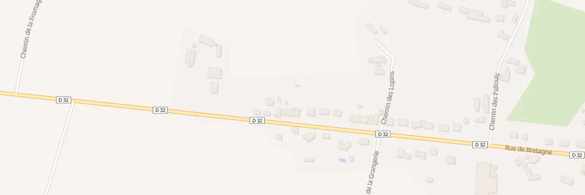 Plan du 74 Rue de Bretagne à Saint-Poix