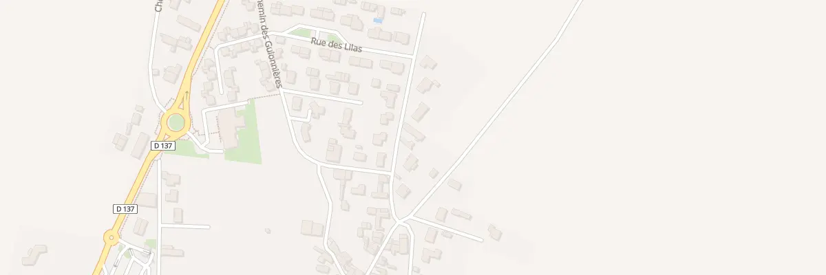 Plan du 142 Rue d’Ougnette à Saint-Jean-d’Hermine