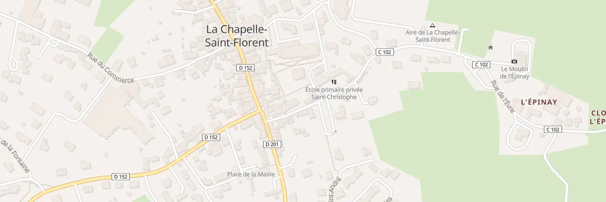 Plan du 9 Rue de l’Evre (Chapel St Flore à Mauges-sur-Loire