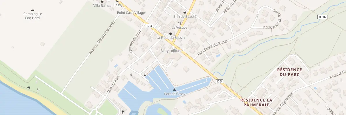 Plan du 23 Av de la République à Lanton