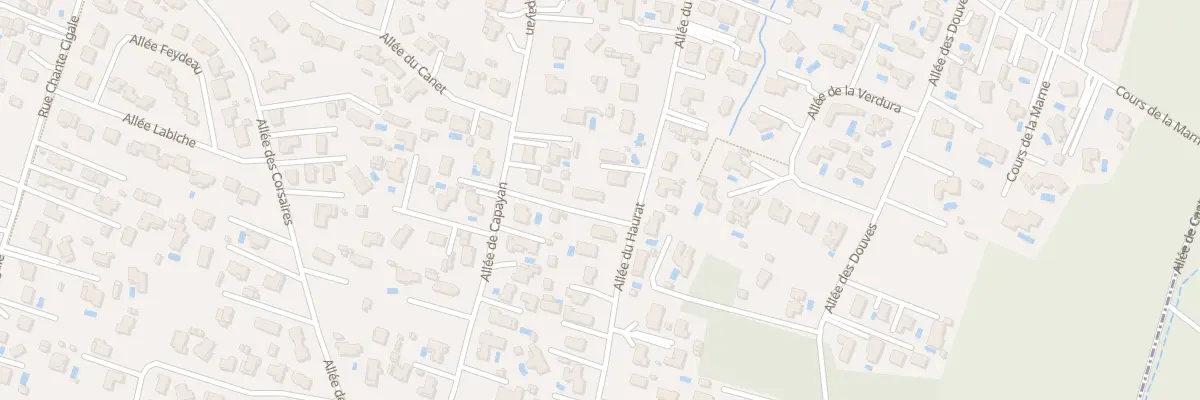 Plan du 9023B All de Haurat à Gujan-Mestras
