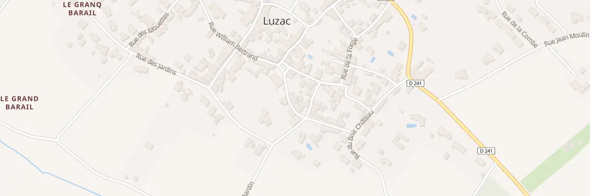 Plan du 9 Rue William Bertrand à Saint-Just-Luzac