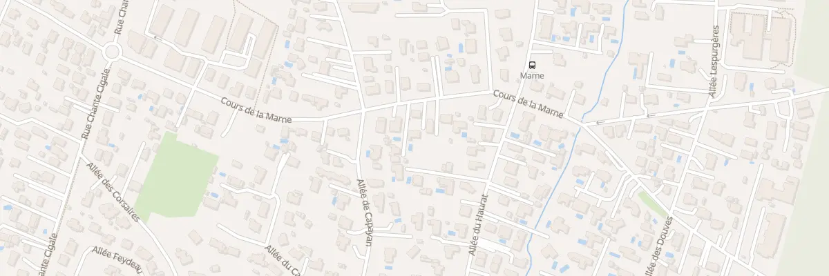 Plan du 128B Crs de la Marne à Gujan-Mestras