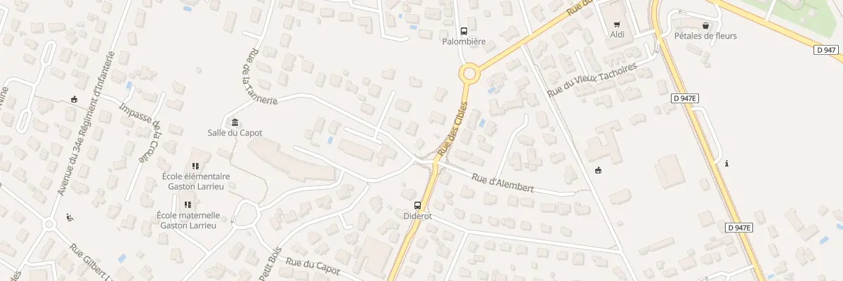 Plan du 2 Rue de la Tannerie à Saint-Paul-lès-Dax