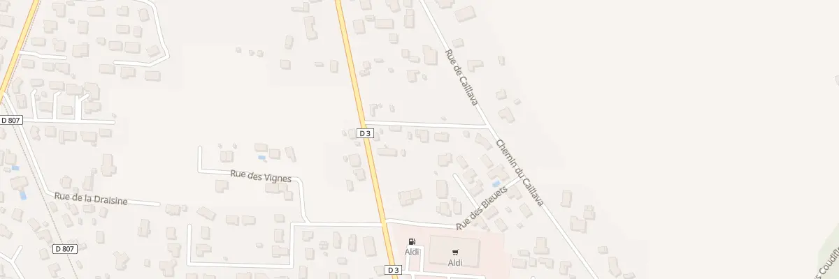 Plan du 9999 Pass Communale de la Graviere à Hourtin