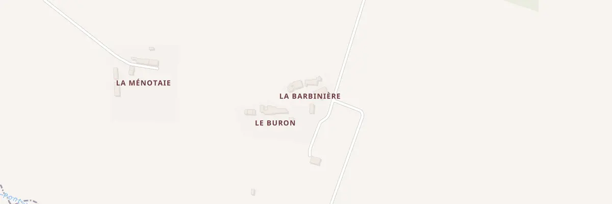 Plan du 5137 La Barbinière à Challain-la-Potherie