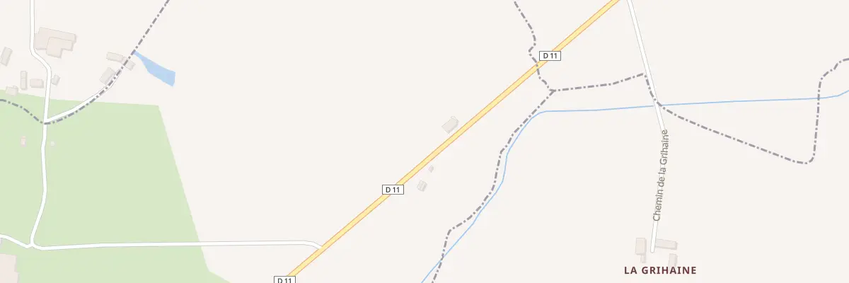 Plan du 2635 Rte de Saint-Poix à Laubrières