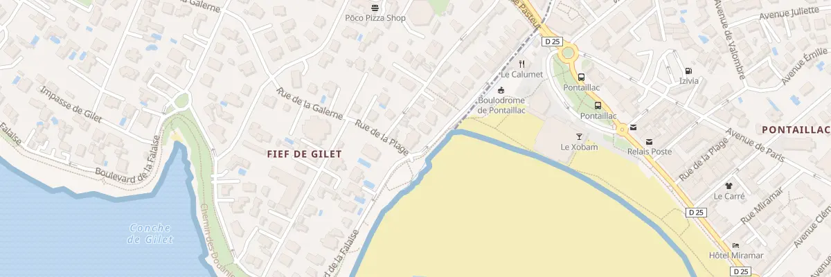 Plan du 23 Bd de la Falaise à Vaux-sur-Mer
