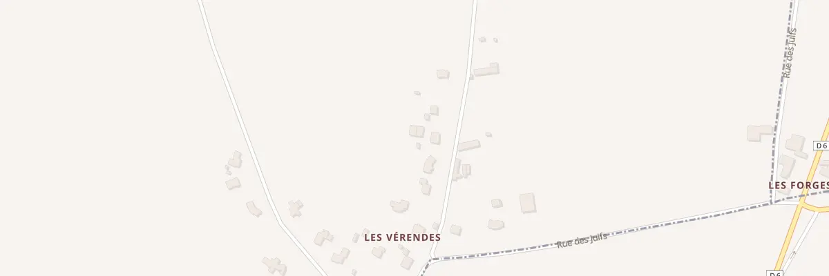 Plan du 9 Les Verendes à Villiers-Fossard