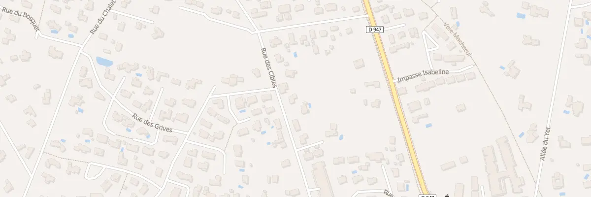 Plan du 904 Rue des Cibles à Saint-Paul-lès-Dax