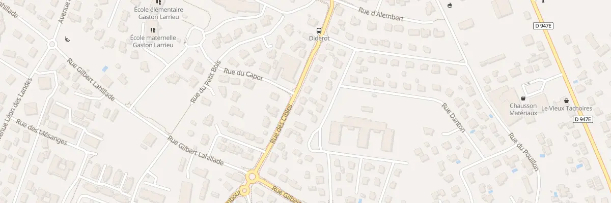 Plan du 152 Rue des Cibles à Saint-Paul-lès-Dax