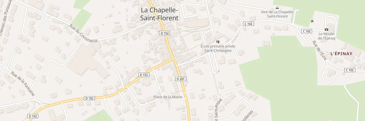 Plan du 3 Rue de l’Evre (Chapel St Flore à Mauges-sur-Loire