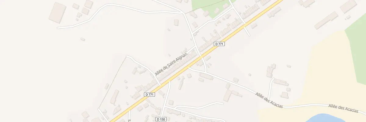 Plan du 95 Rue de l’Aubinière à Renazé