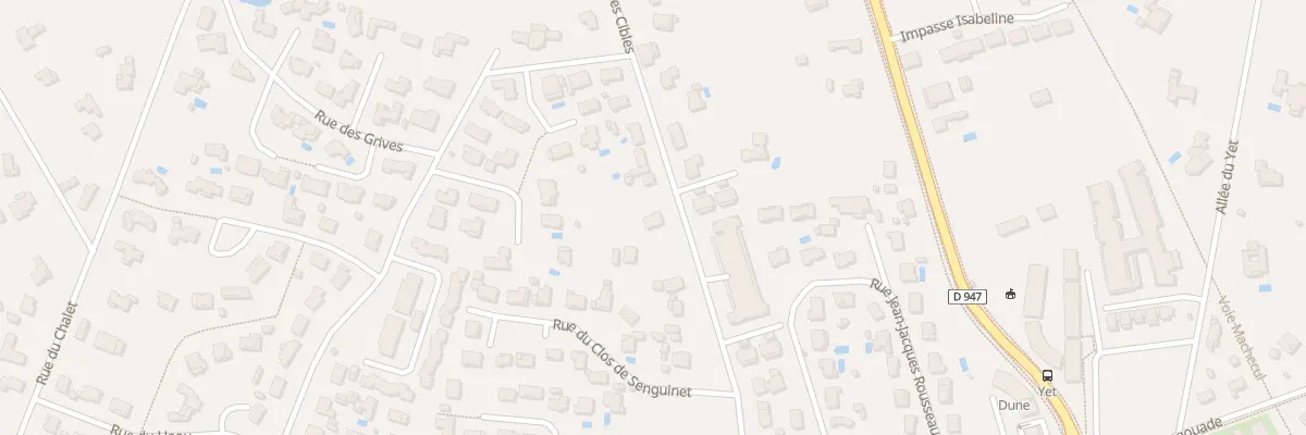 Plan du 801 Rue des Cibles à Saint-Paul-lès-Dax
