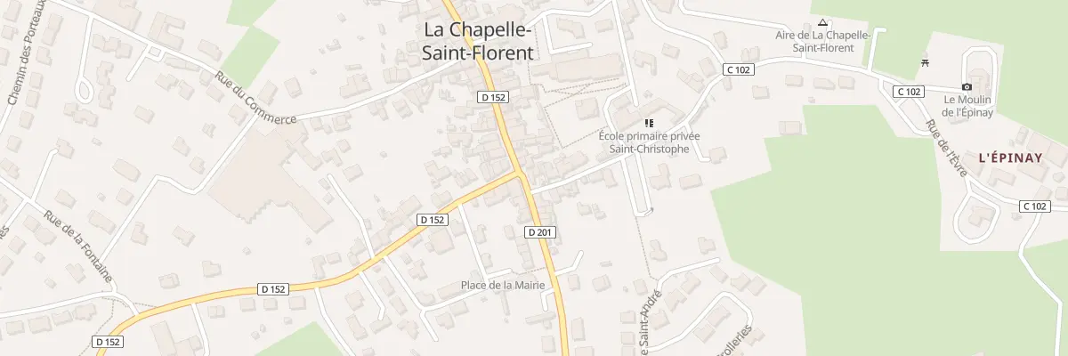 Plan du 1 Rue de l’Evre (Chapel St Flore à Mauges-sur-Loire
