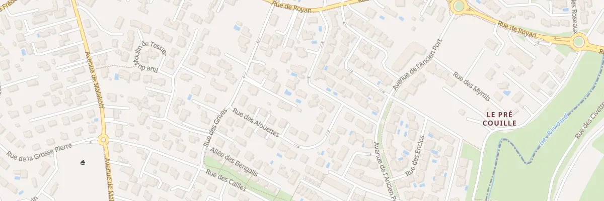 Plan du 22B Rue des Alouettes à Vaux-sur-Mer