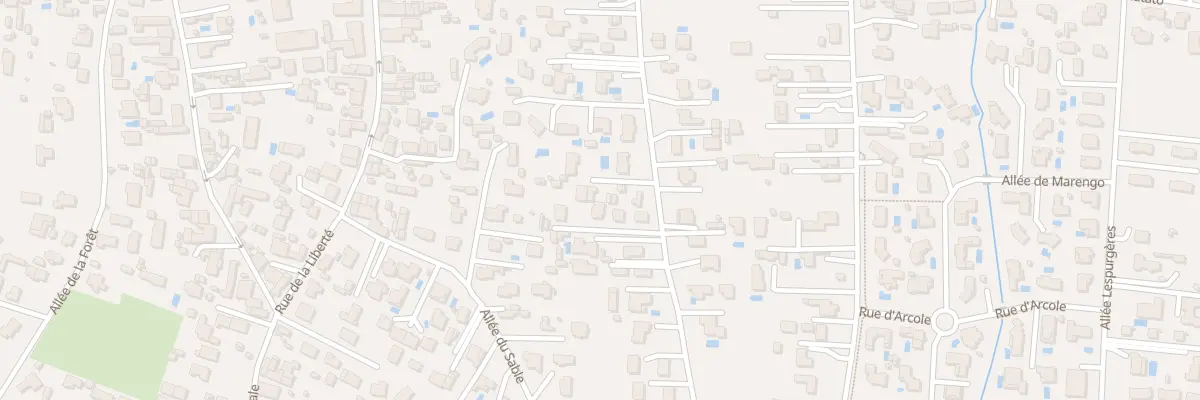 Plan du 9005 All du Sable à Gujan-Mestras