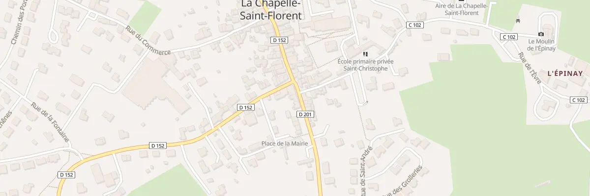 Plan du 86 Rue de Bonchamp (Chapelle-Flor à Mauges-sur-Loire