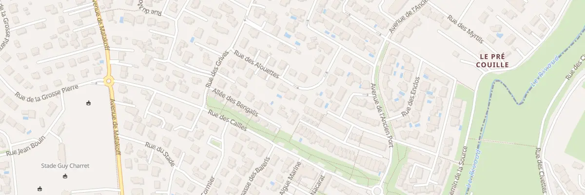 Plan du 13 Rue des Alouettes à Vaux-sur-Mer