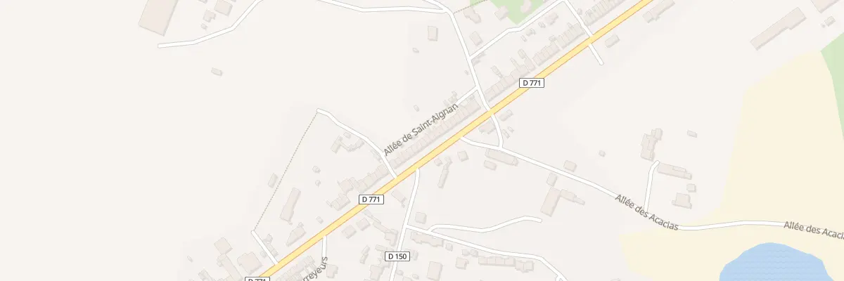 Plan du 81 Rue de l’Aubinière à Renazé