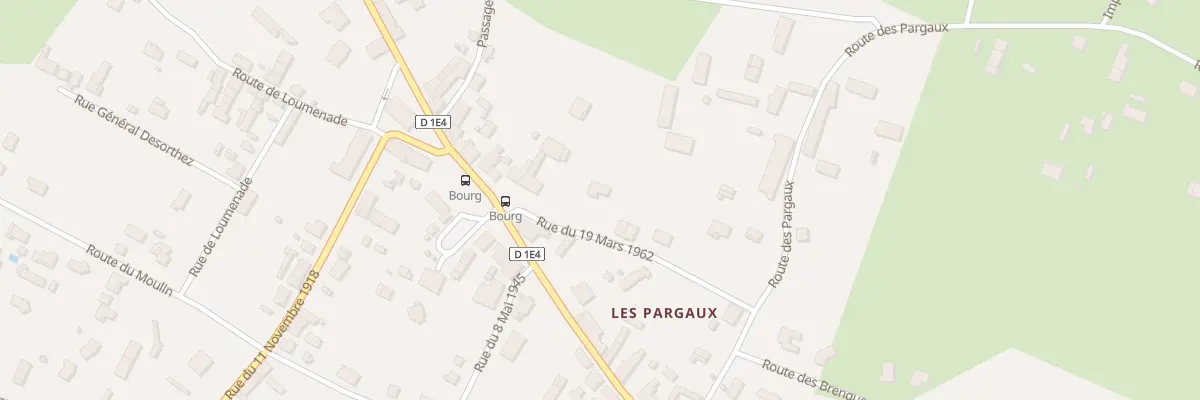Plan du 5 Rue du 19 Mars 1962 à Talais