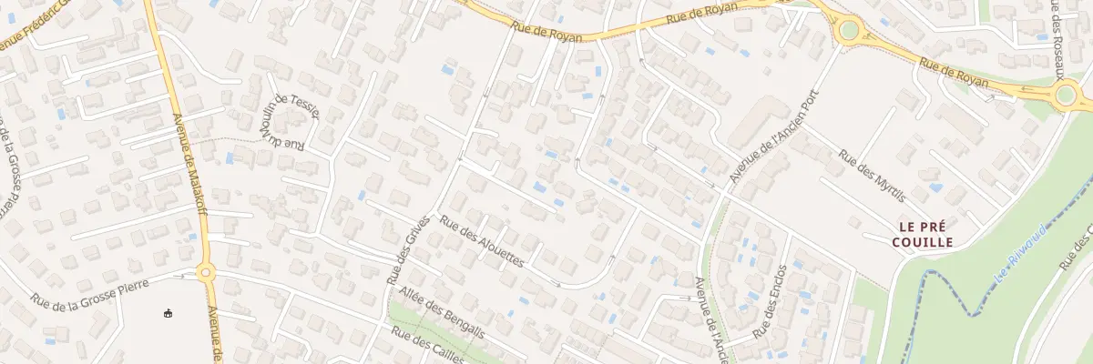 Plan du 24 Rue des Alouettes à Vaux-sur-Mer
