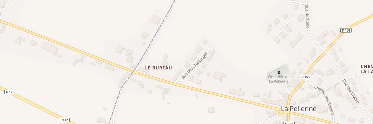 Plan du 6 Rue des Challonges à La Pellerine