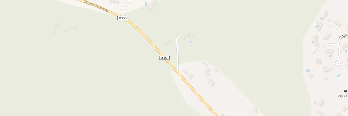 Plan du 701 Rte de Herm à Gourbera