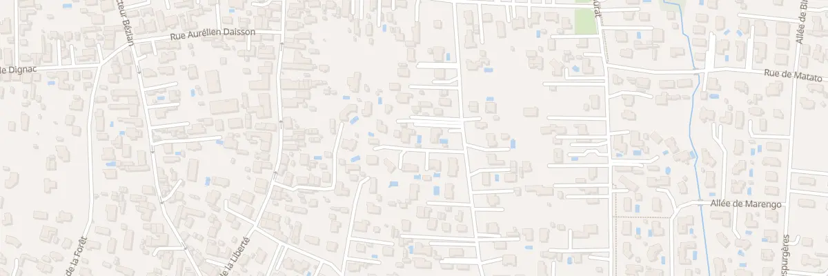 Plan du 16Q All des Grives à Gujan-Mestras