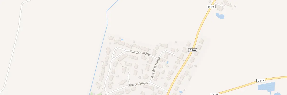Plan du 22 Rue de Vendee (La Renaudiere) à Sèvremoine