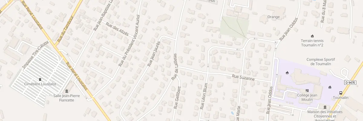 Plan du 20 Rue Suzanne à Saint-Paul-lès-Dax