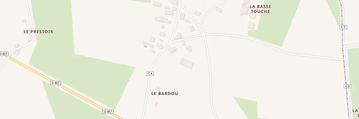Plan du 19 Hameau La Touche à Bréal-sous-Vitré