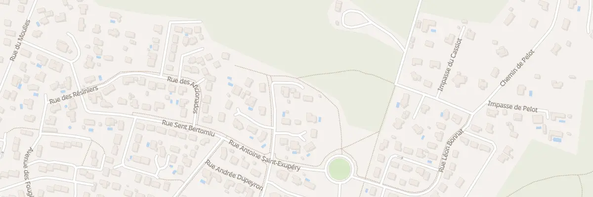 Plan du 46 Rue Elisabeth Boselli à Parentis-en-Born