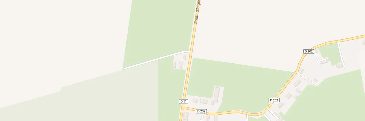 Plan du 3 Rte d’Isigny à Lison