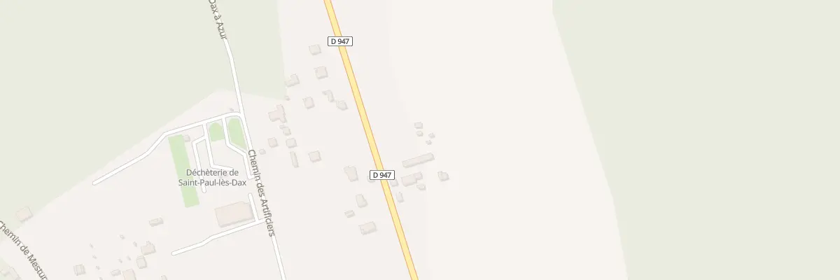 Plan du 1342 Av Pierre Benoit à Saint-Paul-lès-Dax