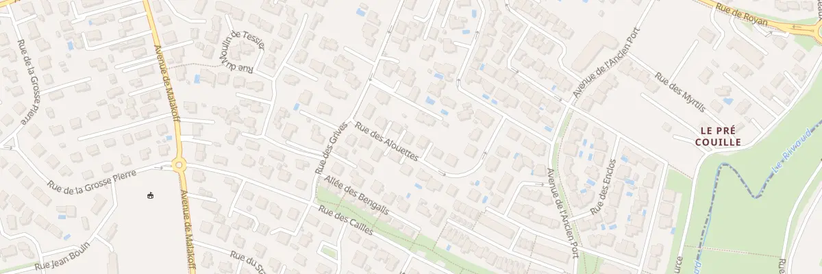 Plan du 8 Rue des Alouettes à Vaux-sur-Mer