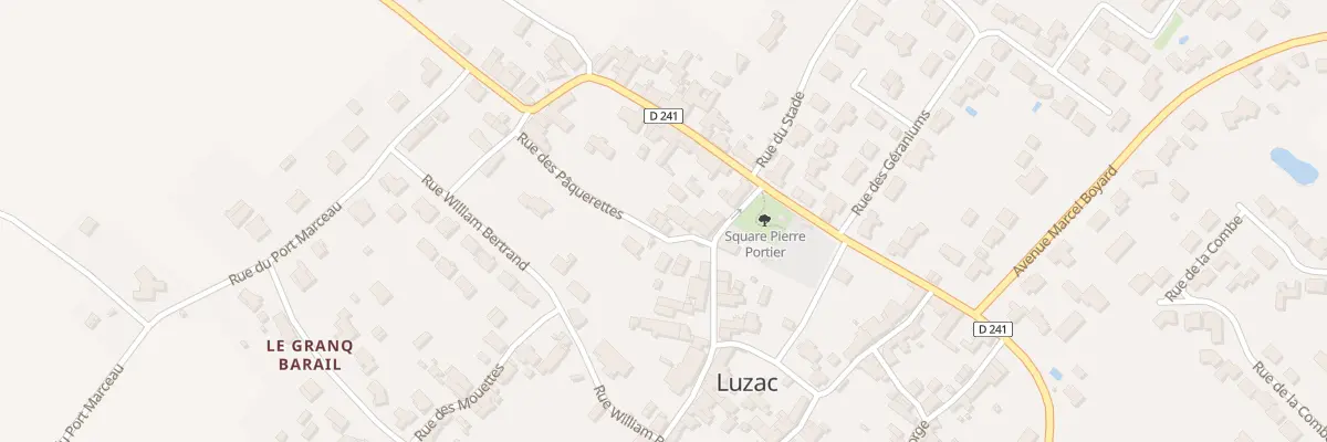 Plan du 6 Rue des Pâquerettes à Saint-Just-Luzac