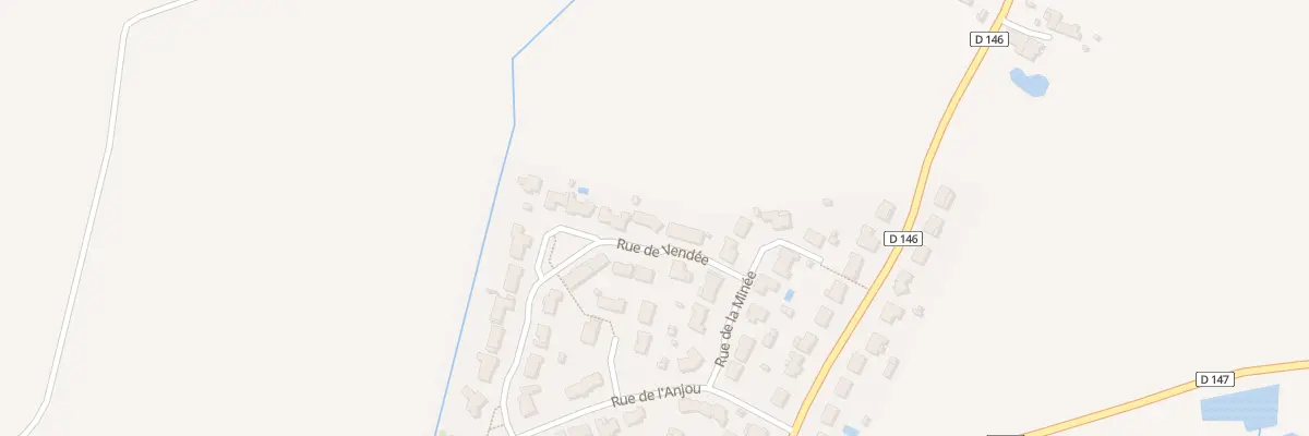 Plan du 20 Rue de Vendee (La Renaudiere) à Sèvremoine